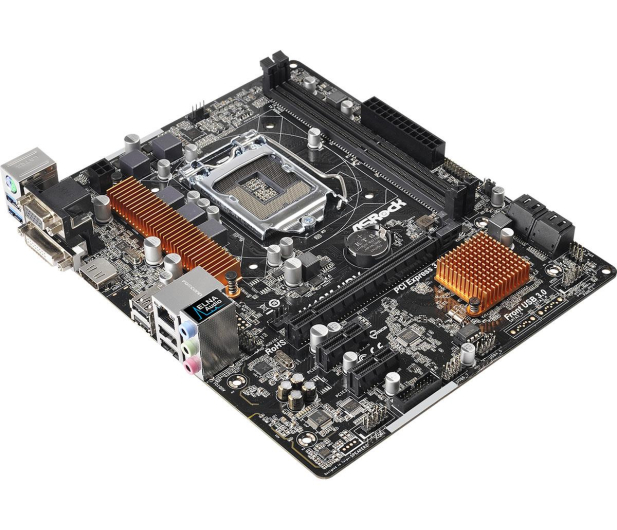 ASRock H110M-HDV (PCI-E DDR4) - 281090 - zdjęcie 2